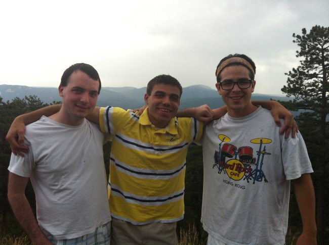 L-R: Mitch Hecht, Mikey Mullen, Jacob Thomas