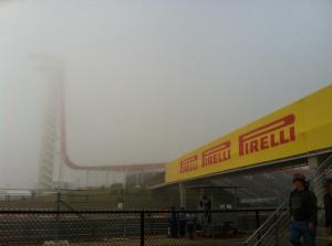 Foggy Friday morning