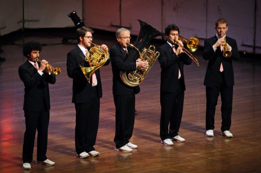The Canadian Brass group photo. Spring 2013 Courtesy of CanadianBrass.com