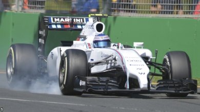 Valtteri Bottas of Williams in FP2 at the 2014 Australian Grand Prix. Image