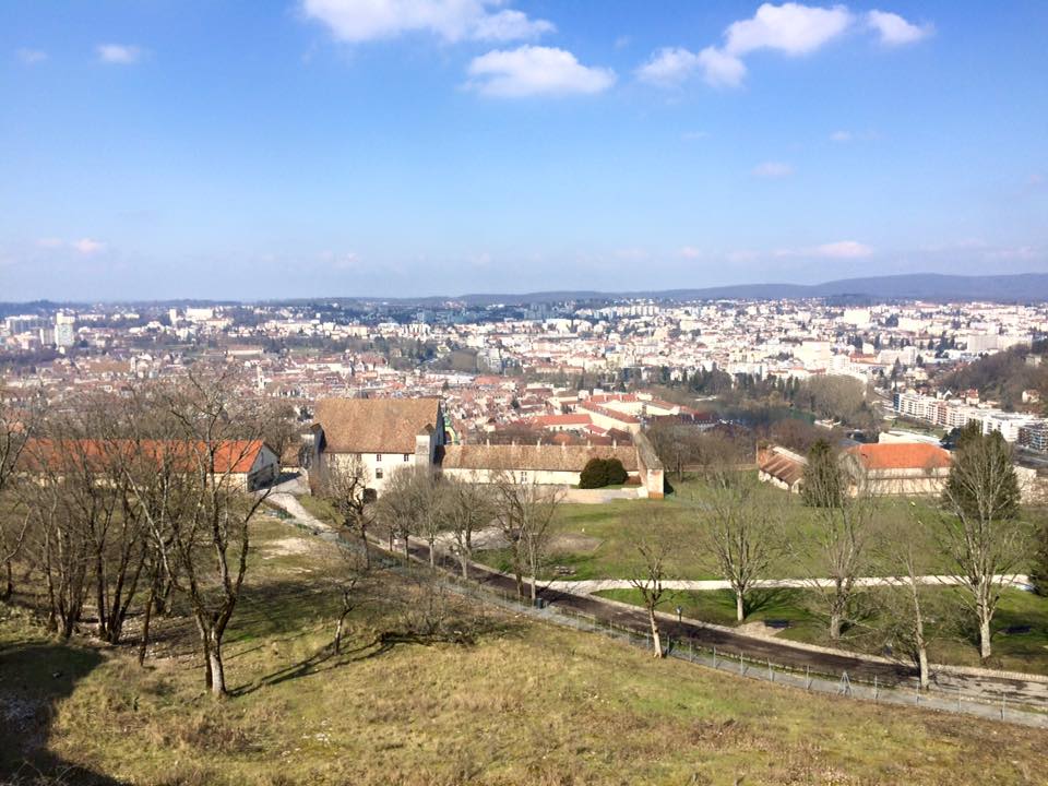 Besançon from the Citadelle