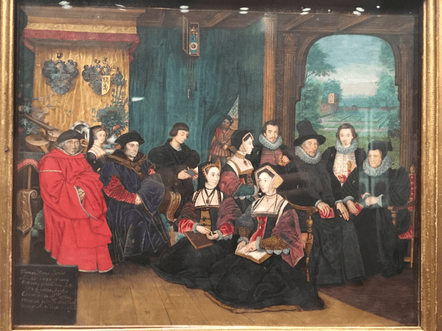 A painting miniature of the family of Sir Thomas More held in the collections of the Victoria & Albert Museum, London.
